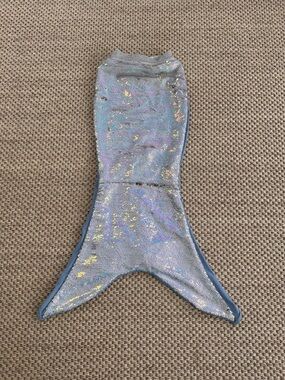 Shade Crittters Sequin Mermaid Tail Cover-Up, Sky Blue Medium